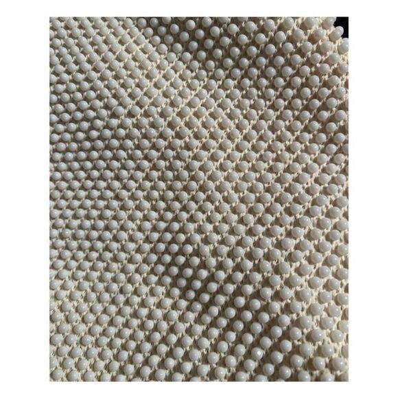 Richere Walborg vintage 60s beaded white purse evening bag - Picture 5 of 8